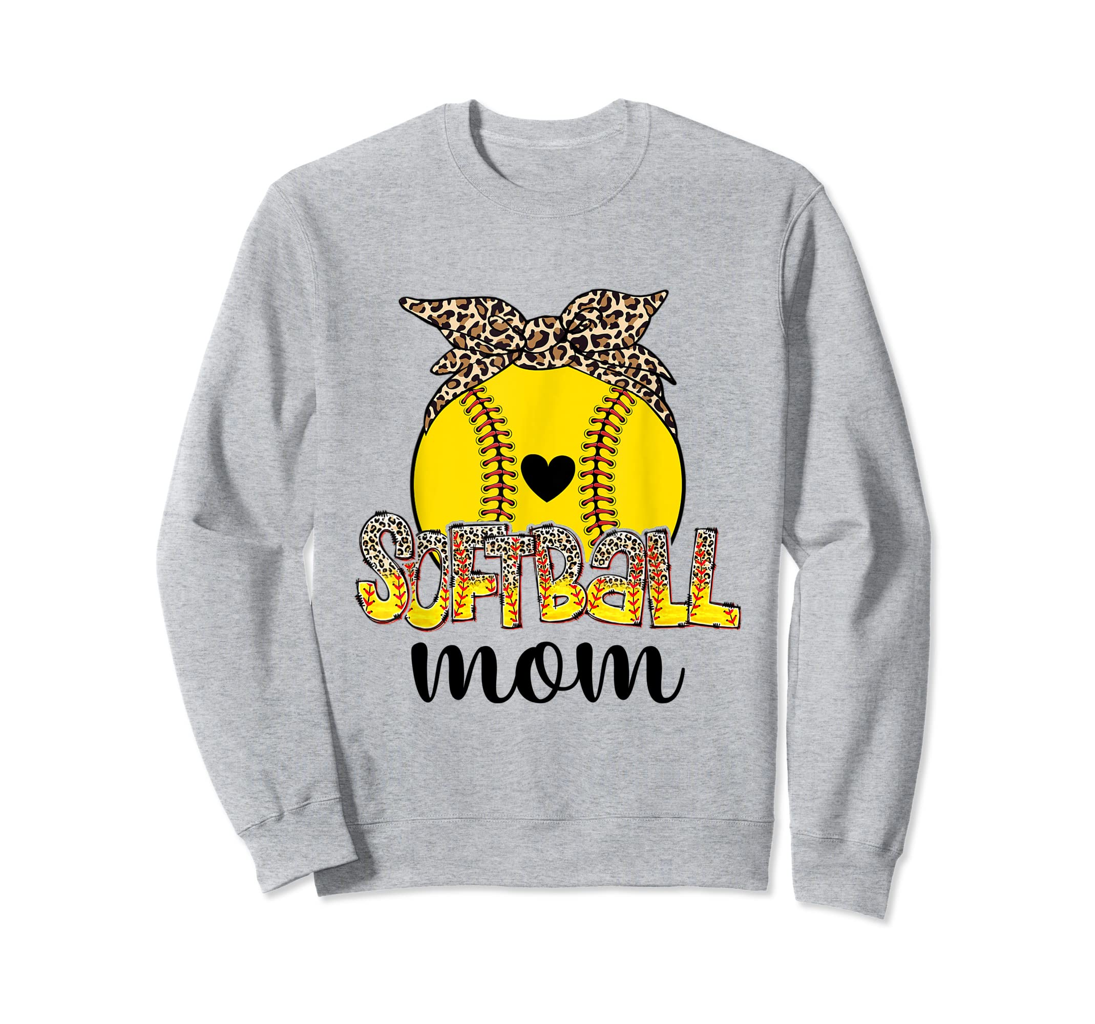 Messy Bun Mom Both Baseball Sweatshirt - Fun Novelty Design Men Women - T-Shirt, Sweatshirt, Hoodie