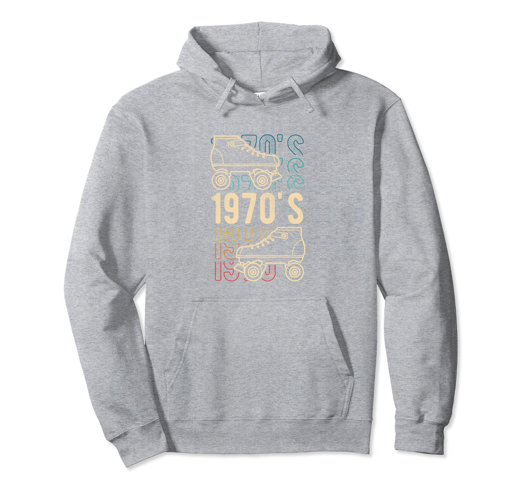 1970S Roller Skates Skating Lifestyle Hoodie - Minimalist Print Unisex - T-Shirt, Sweatshirt, Hoodie