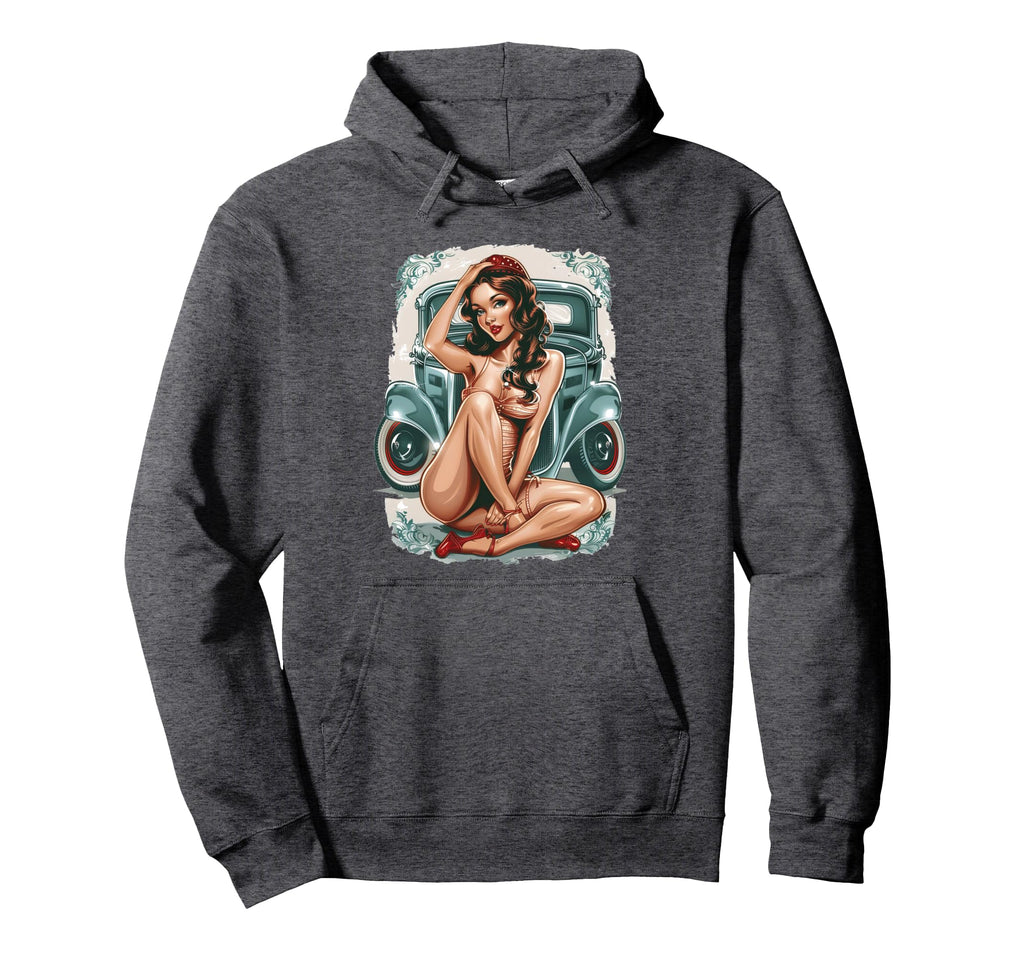 Pinup Pin Up Hoodie - Trendy Graphic Men Women - T-Shirt, Sweatshirt, Hoodie