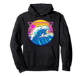 Aesthetic Vaporwave Waves 1980S And Hoodie - Fun Novelty Design Unisex - T-Shirt, Sweatshirt, Hoodie