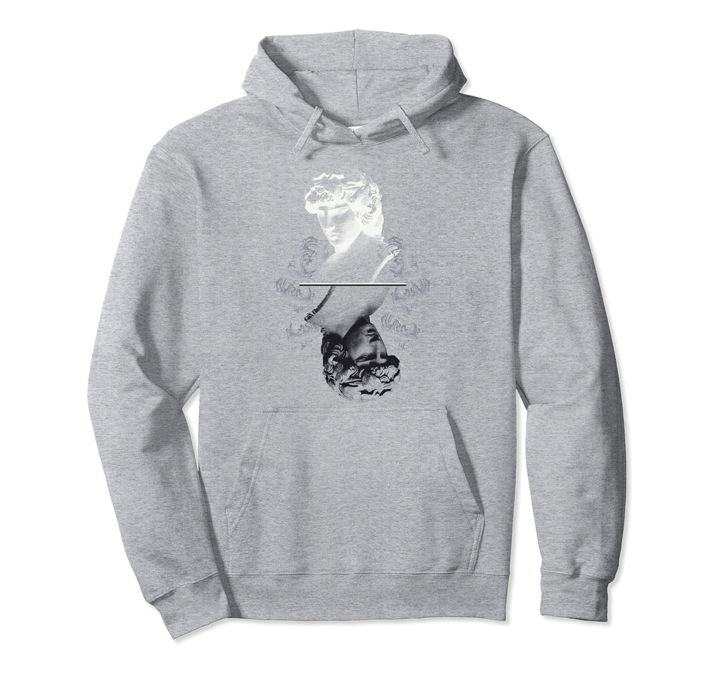 Vaporwave Aesthetic 80S 90S Statue Hoodie - Custom Art Print Unisex - T-Shirt, Sweatshirt, Hoodie
