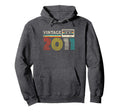 2011 Birthday 2011 Cassette Tape Hoodie - Aesthetic Graphic Men Women - T-Shirt, Sweatshirt, Hoodie