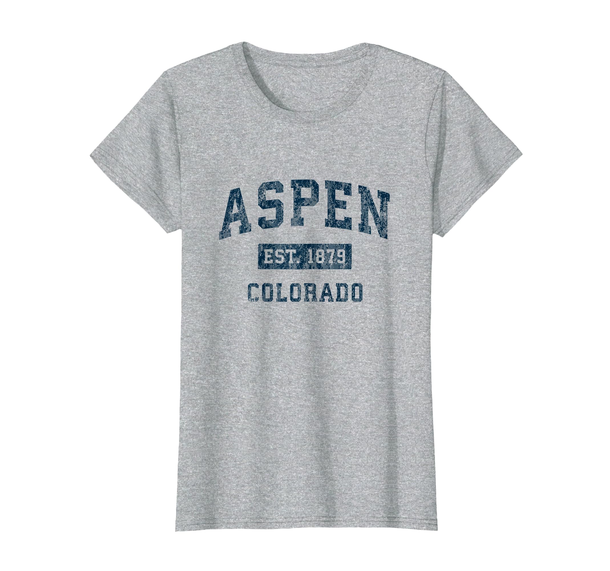 Aspen Colorado Co Sports Navy T-Shirt - Aesthetic Graphic Men Women - T-Shirt, Sweatshirt, Hoodie