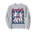 Baseball Coquette Bow Baseball Mama Sweatshirt - Fun Novelty Design Unisex - T-Shirt, Sweatshirt, Hoodie