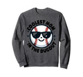 Coolest Mom Dugout Dugout Mom Sweatshirt - Casual Everyday Wear for Adults - T-Shirt, Sweatshirt, Hoodie