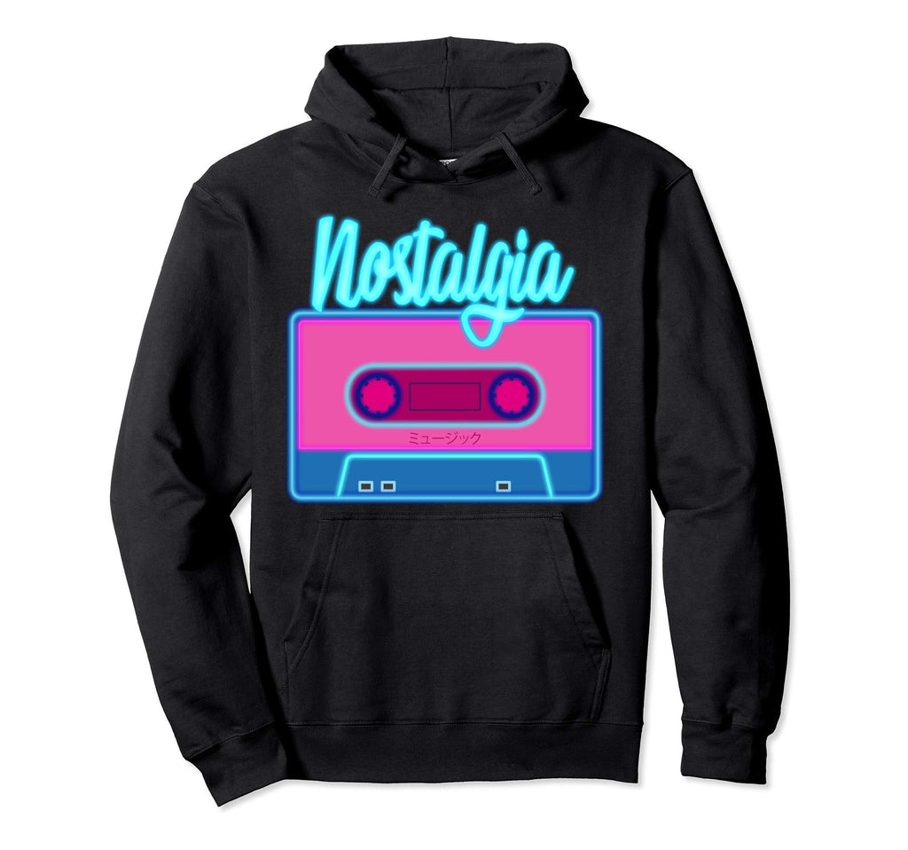 Nostalgia Cassette Tape Mix Tape Hoodie - Novelty Apparel Men Women - T-Shirt, Sweatshirt, Hoodie
