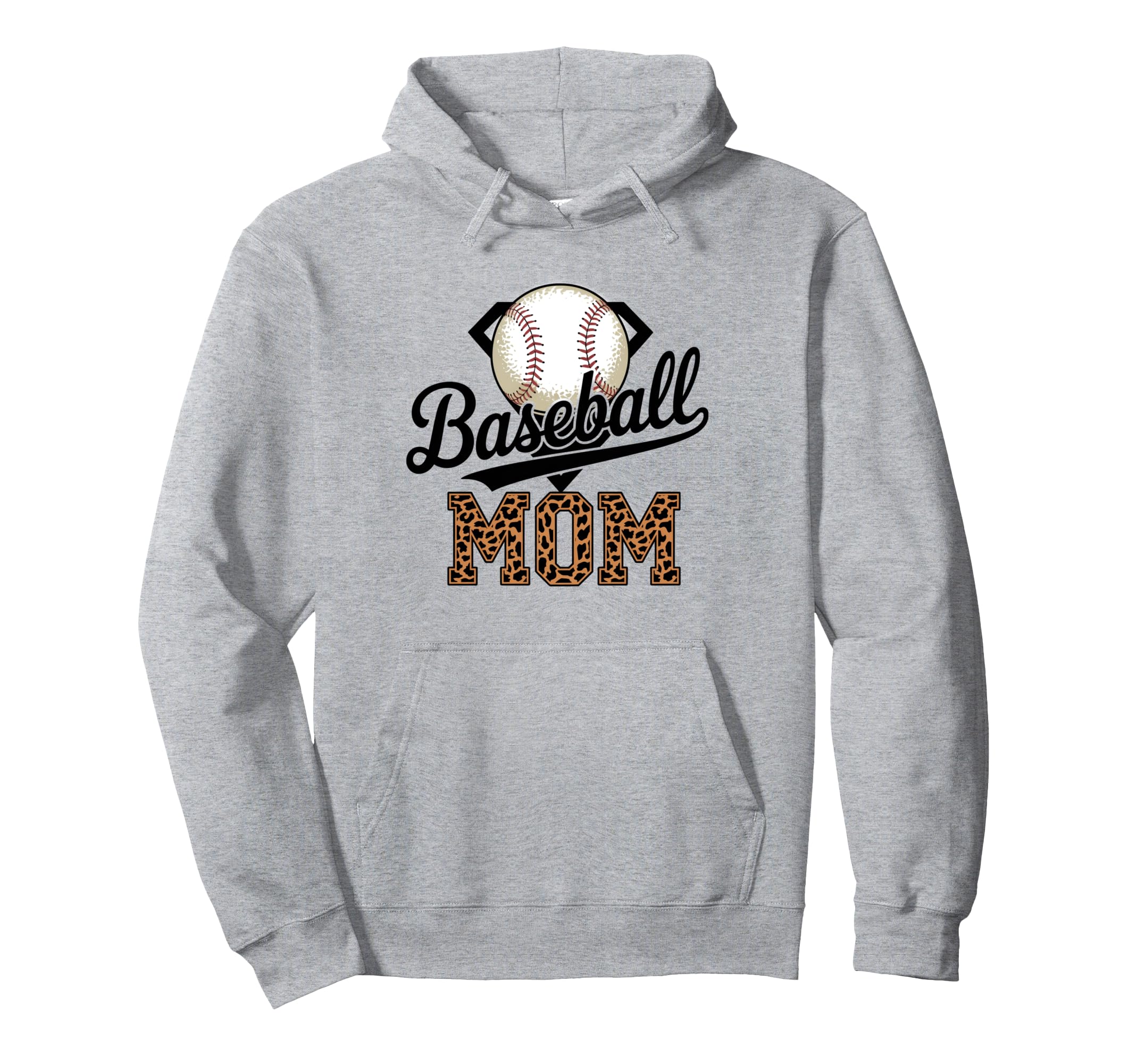 American Baseball Mom Mama Hoodie - Trendy Graphic for Adults - T-Shirt, Sweatshirt, Hoodie