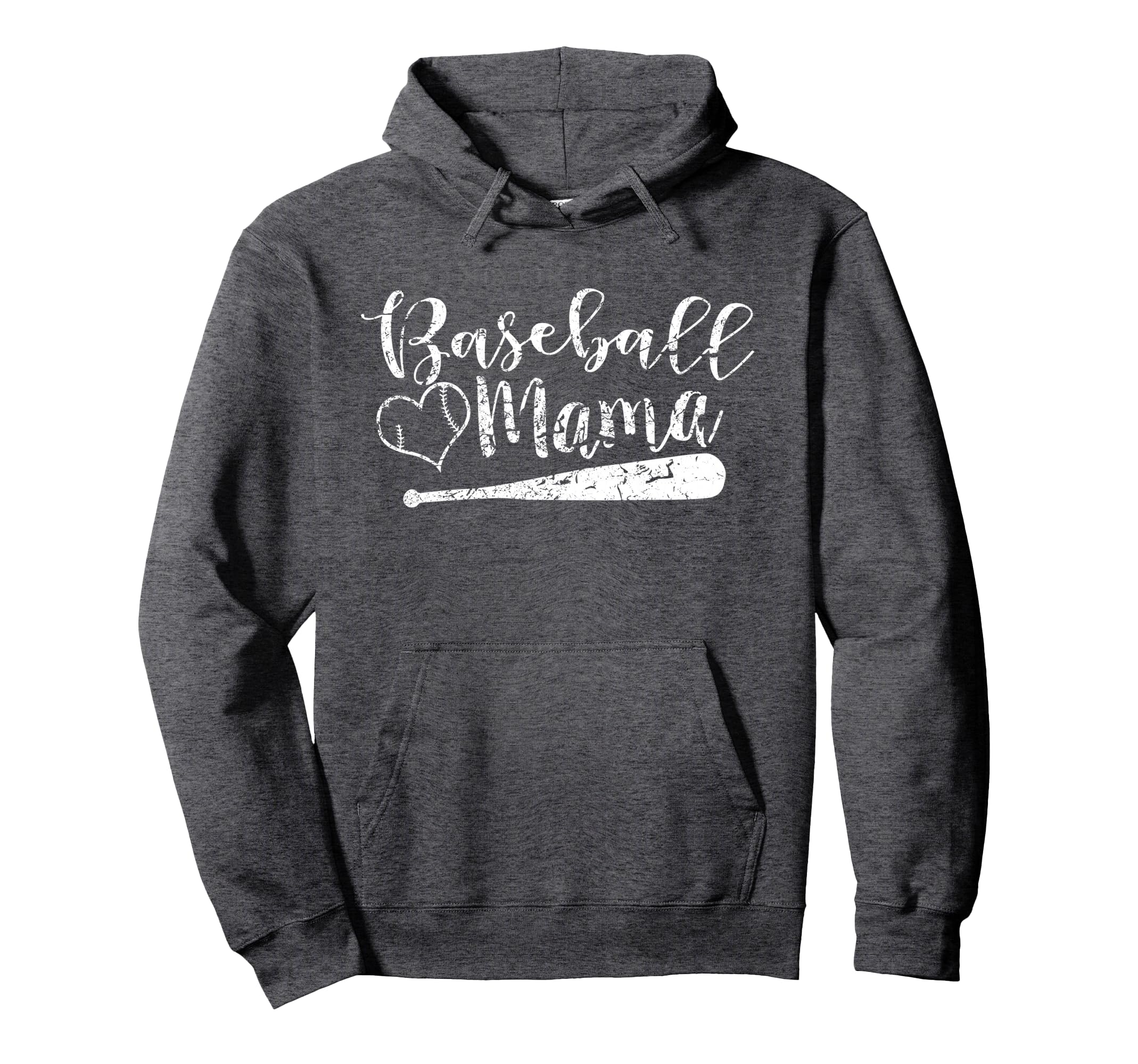 Baseball Mama Baseball Mama Bat Hoodie - Trendy Graphic Men Women - T-Shirt, Sweatshirt, Hoodie