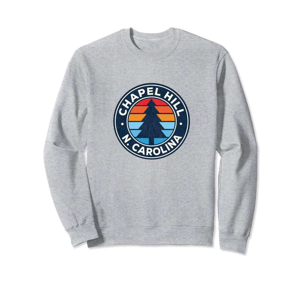 Chapel Hill North Carolina Nc 70S Sweatshirt - Novelty Apparel Unisex - T-Shirt, Sweatshirt, Hoodie
