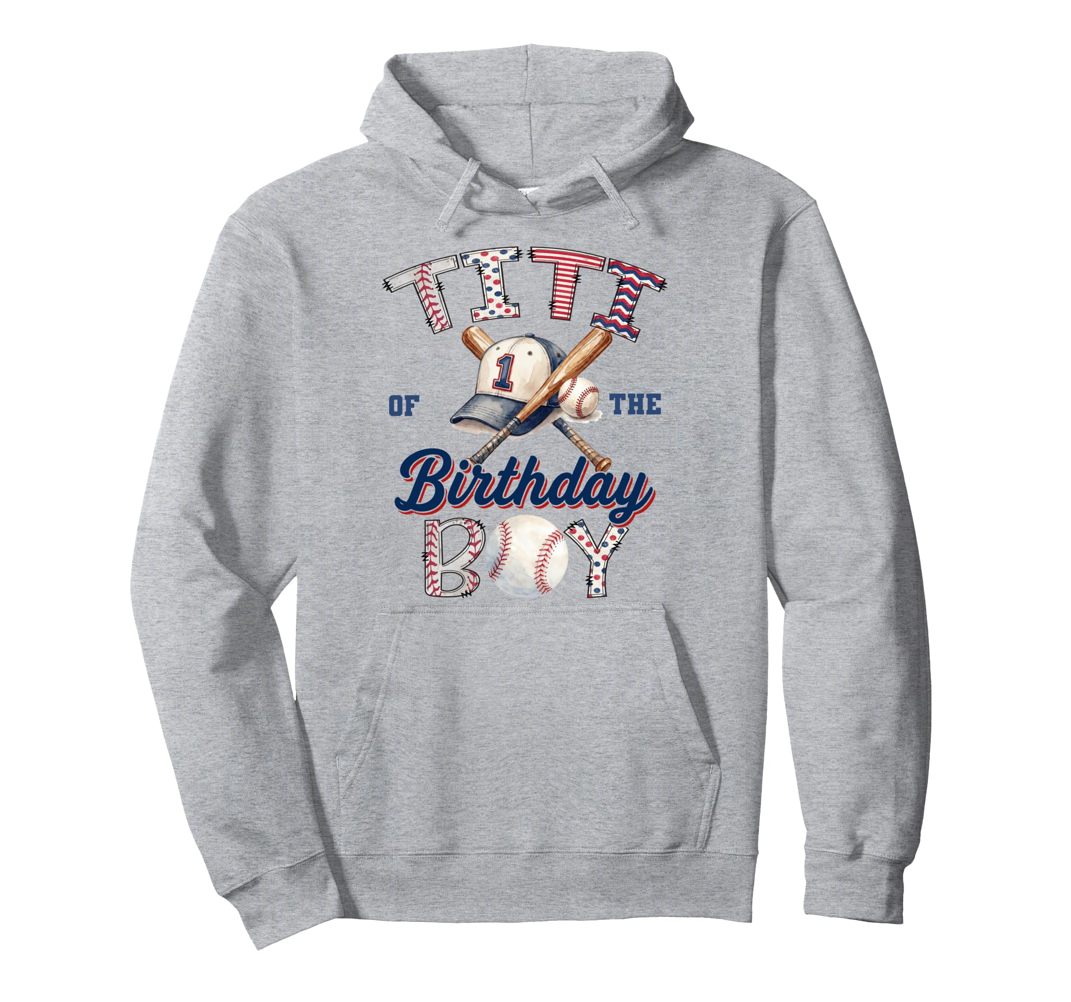 Titi Birthday Baseball Party Family Hoodie - Novelty Apparel Men Women - T-Shirt, Sweatshirt, Hoodie