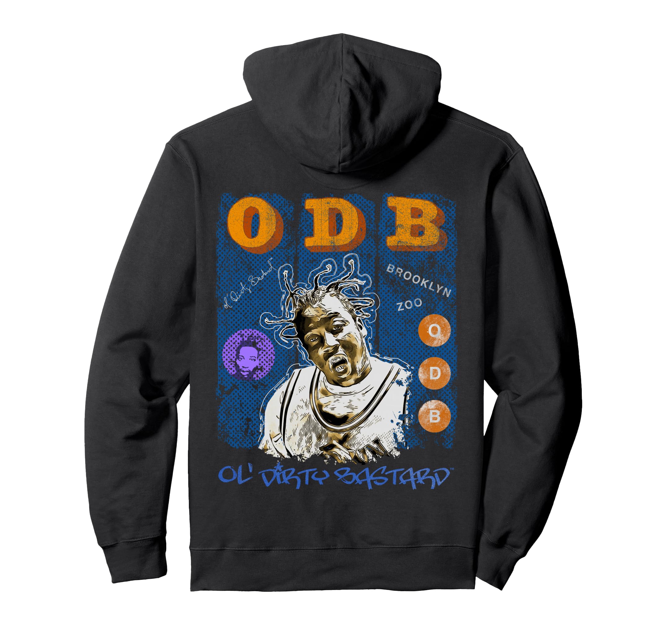 Odb Ol Dirty Ba Ard Mural Brooklyn Zoo Hoodie - Aesthetic Graphic Unisex - T-Shirt, Sweatshirt, Hoodie