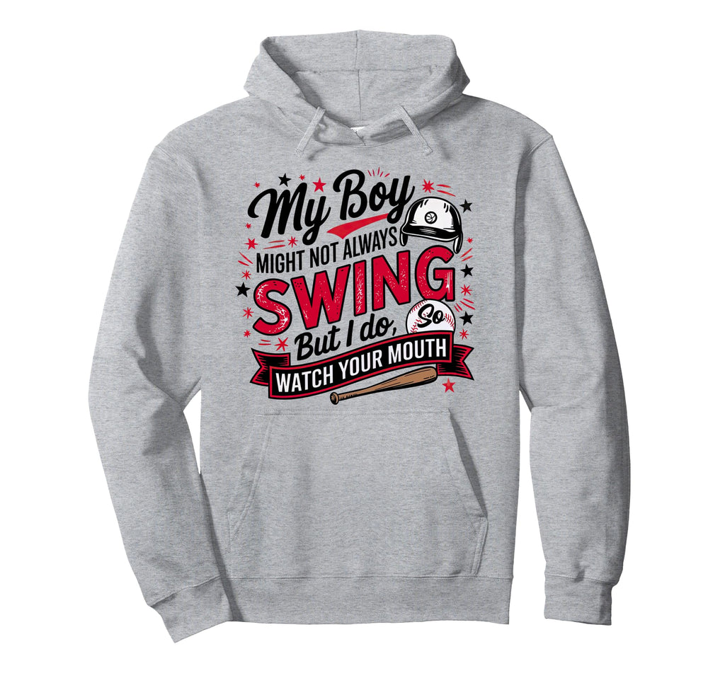 My Might Not Always Swing But I Do Hoodie - Unique Graphic Men Women - T-Shirt, Sweatshirt, Hoodie