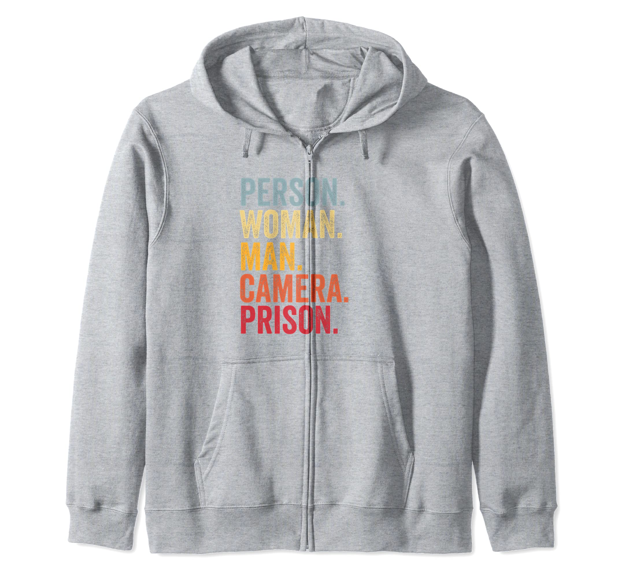 Person Camera Prison Tess T-Shirt - Aesthetic Graphic for Adults - T-Shirt, Sweatshirt, Hoodie