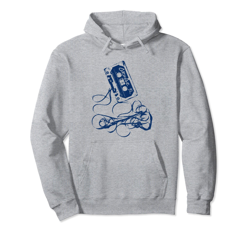 Grunge 90S Music Tape Concert Hoodie - Minimalist Print Men Women - T-Shirt, Sweatshirt, Hoodie