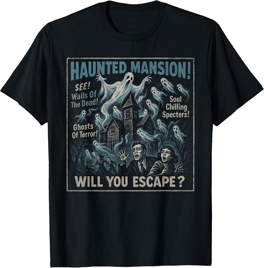 Scareathon Old Time Halloween Merch - Adult & Kids T-Shirts, Sweatshirts & Hoodies apparel design preview 1