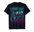Monster Trucks 4 Wheeler Offroad Vaporwave T-Shirt - Graphic Print Unisex - T-Shirt, Sweatshirt, Hoodie