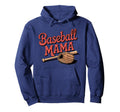 Baseball Mama Game Day Sports Mom Hoodie - Aesthetic Graphic for Adults - T-Shirt, Sweatshirt, Hoodie