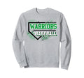 Warriors Home Plate Sports Sweatshirt - Casual Everyday Wear for Adults - T-Shirt, Sweatshirt, Hoodie