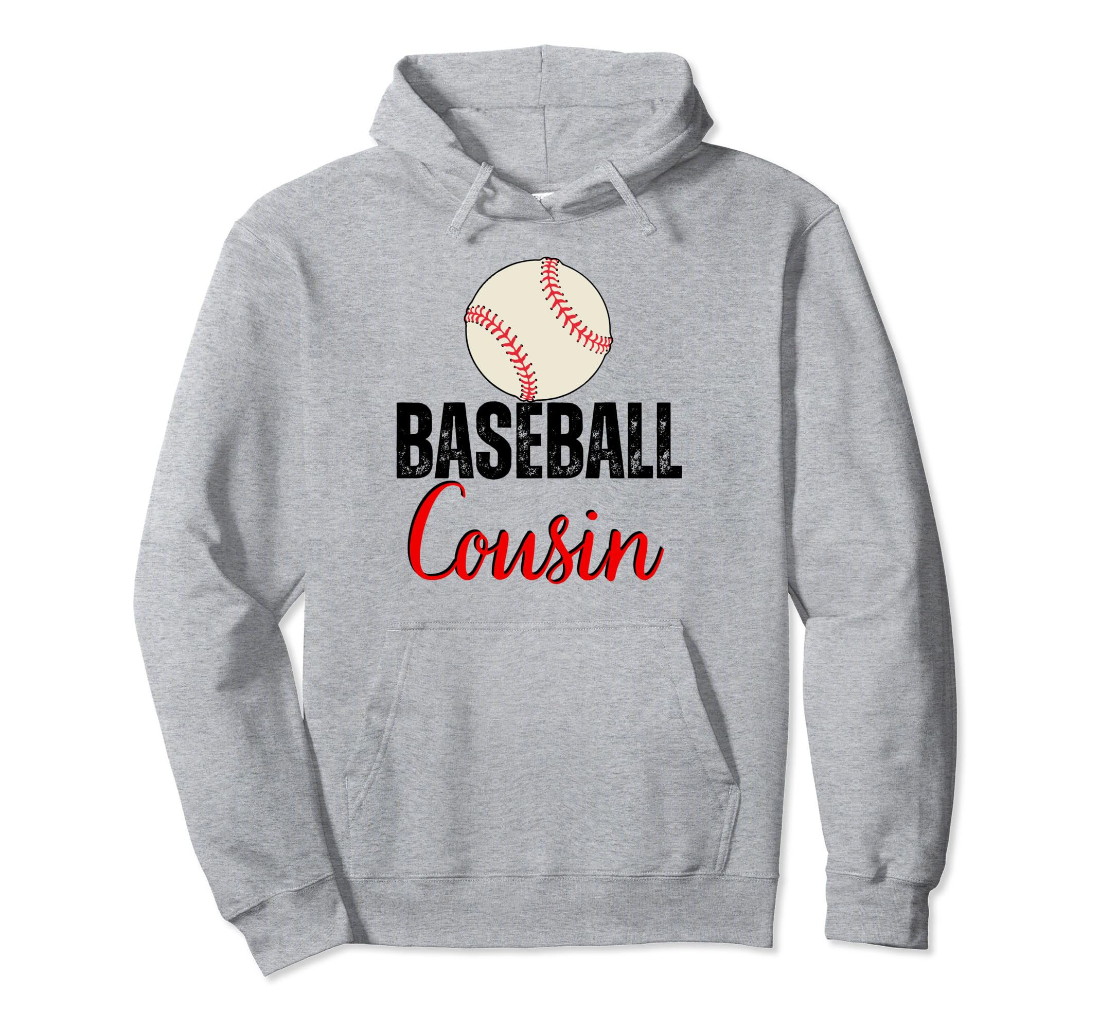 Baseball Cousin Family Matching Baseball Hoodie - Trendy Graphic Unisex - T-Shirt, Sweatshirt, Hoodie