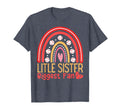 Little Sister Biggest Fan Baseball T-Shirt - Streetwear Style Unisex - T-Shirt, Sweatshirt, Hoodie