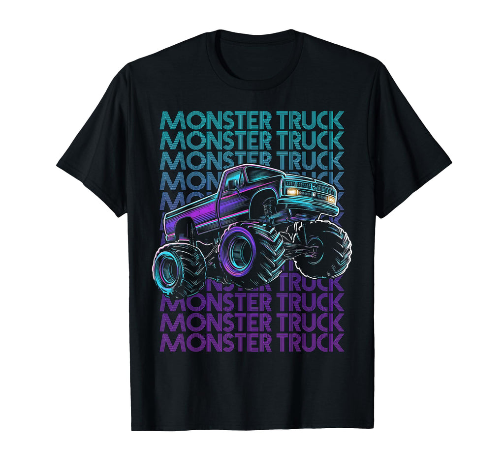 Monster Trucks 4 Wheeler Offroad T-Shirt - Novelty Apparel Unisex - T-Shirt, Sweatshirt, Hoodie