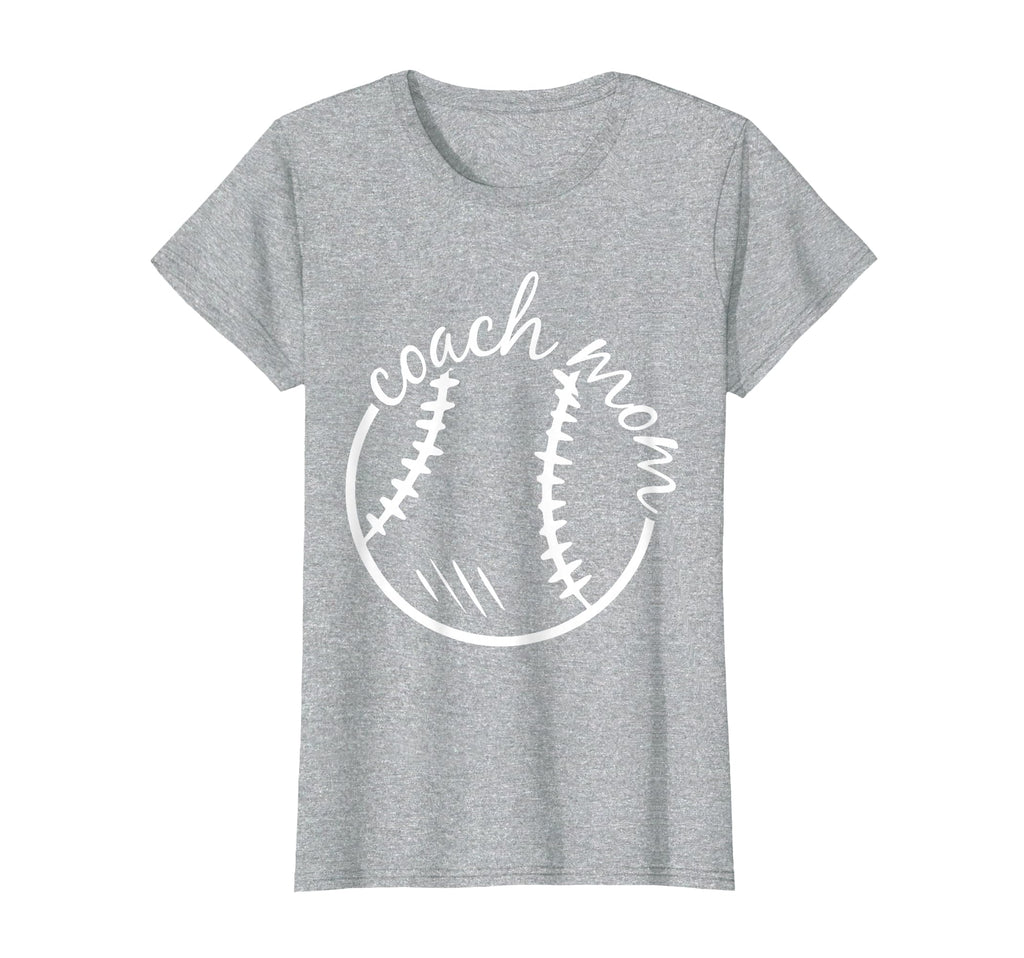 Coach Mom Mothers Day Baseball Sport T-Shirt - Aesthetic Graphic Unisex - T-Shirt, Sweatshirt, Hoodie