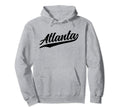 Atlanta Georgia 1970S Swoosh Hoodie - Casual Everyday Wear for Adults - T-Shirt, Sweatshirt, Hoodie