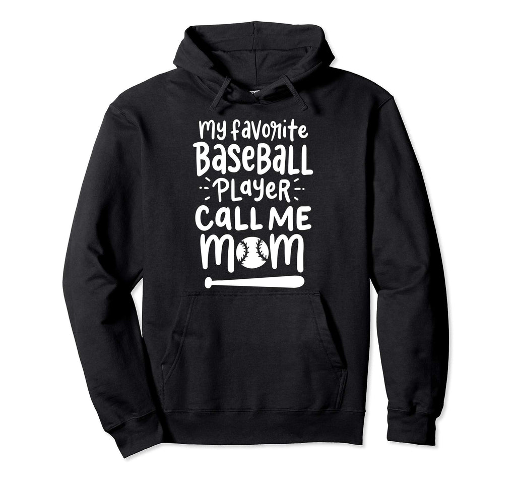 Baseball Player Mom Mama Hoodie - Unique Graphic Men Women - T-Shirt, Sweatshirt, Hoodie