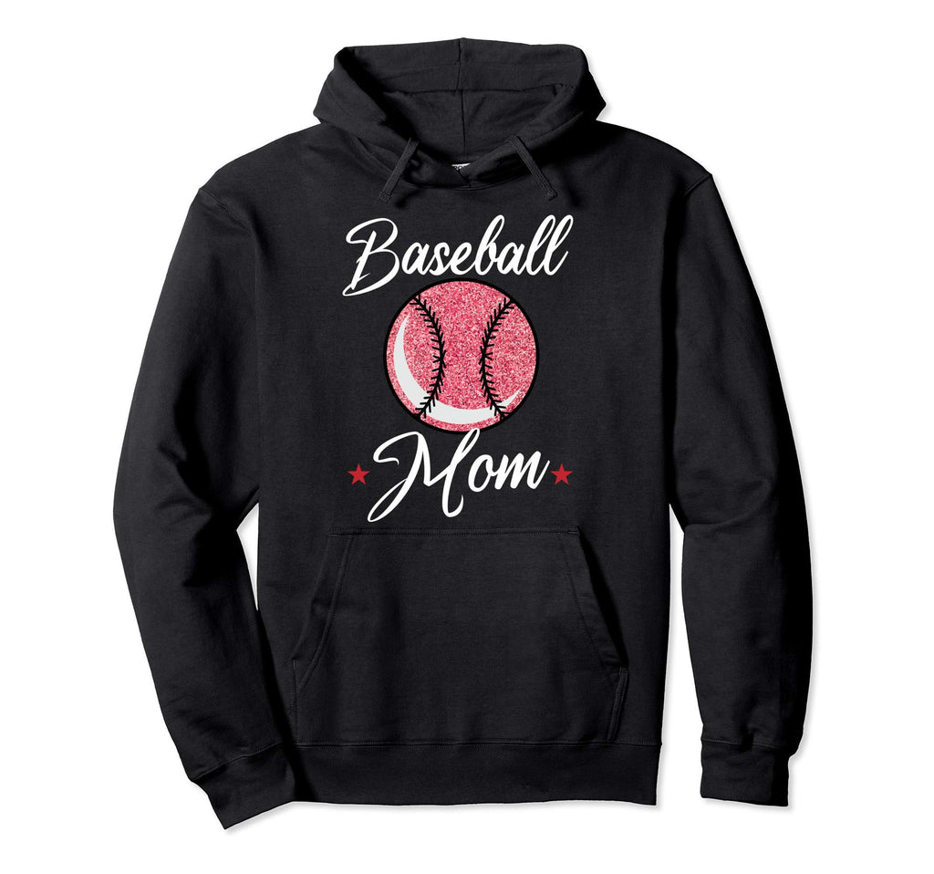 Baseball Mom Sport Mommy Mama Momma Hoodie - Novelty Apparel Men Women - T-Shirt, Sweatshirt, Hoodie