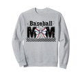 Baseball Mom Bow Sporty Mama Game Sweatshirt - Streetwear Style for Adults - T-Shirt, Sweatshirt, Hoodie