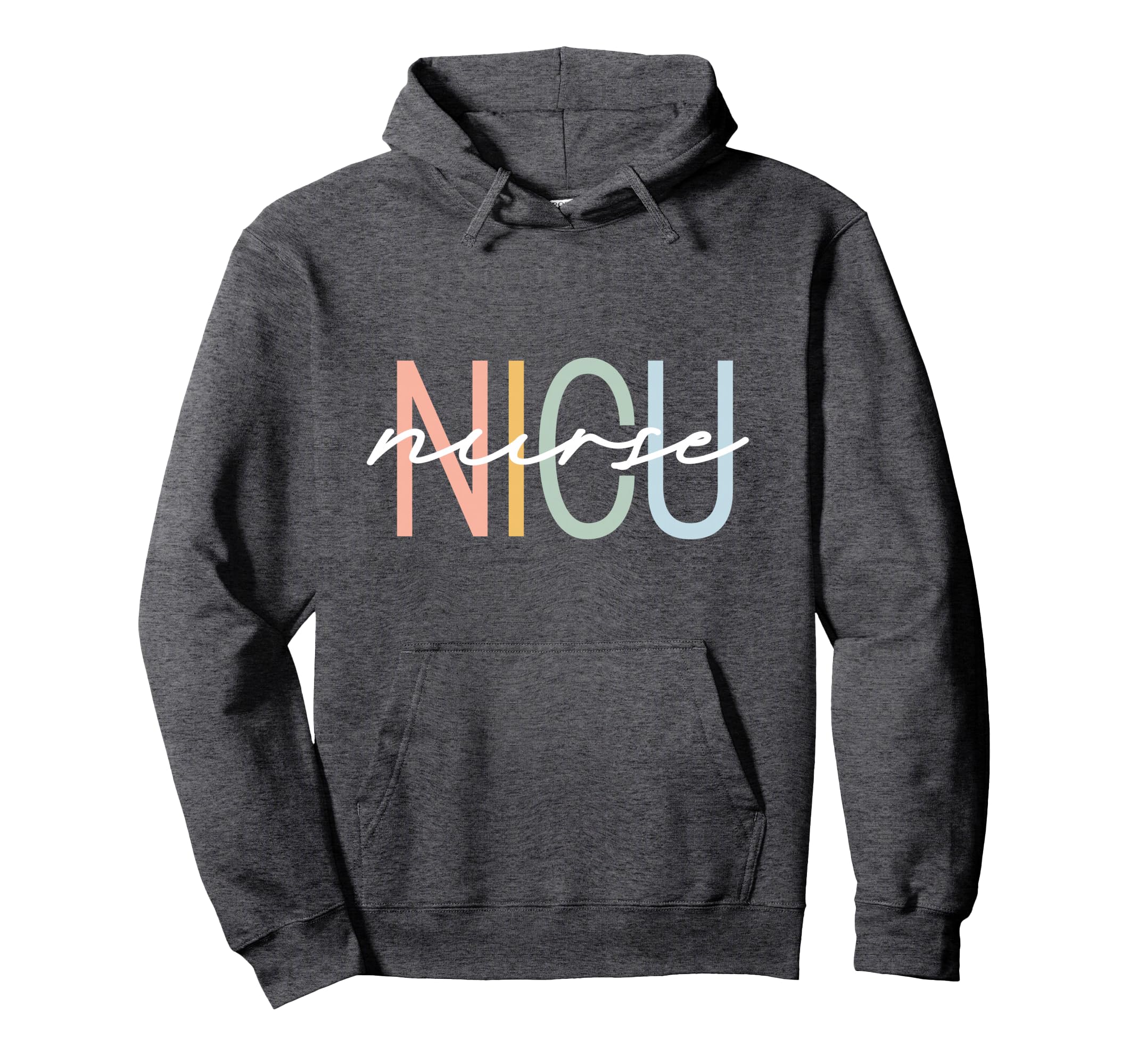 Nicu Nurse Icu Neonatal Boho Rainbow Team Hoodie - Custom Art Print Unisex - T-Shirt, Sweatshirt, Hoodie