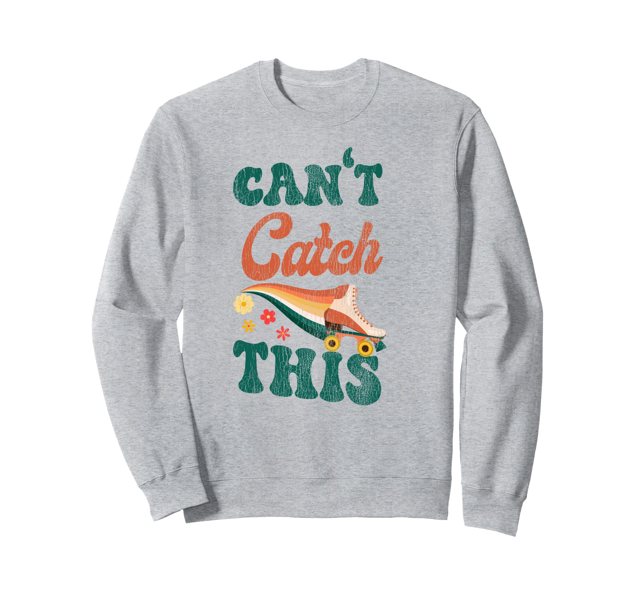 Roller Skating Skate 1970S Sweatshirt - Unique Graphic Men Women - T-Shirt, Sweatshirt, Hoodie