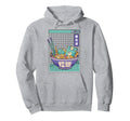 Digital Ramen Bowl Japan Pastel Otaku Hoodie - Graphic Print for Adults - T-Shirt, Sweatshirt, Hoodie