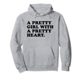 Pretty Pretty Heart Y2K Aesthetic Hoodie - Unique Graphic Men Women - T-Shirt, Sweatshirt, Hoodie