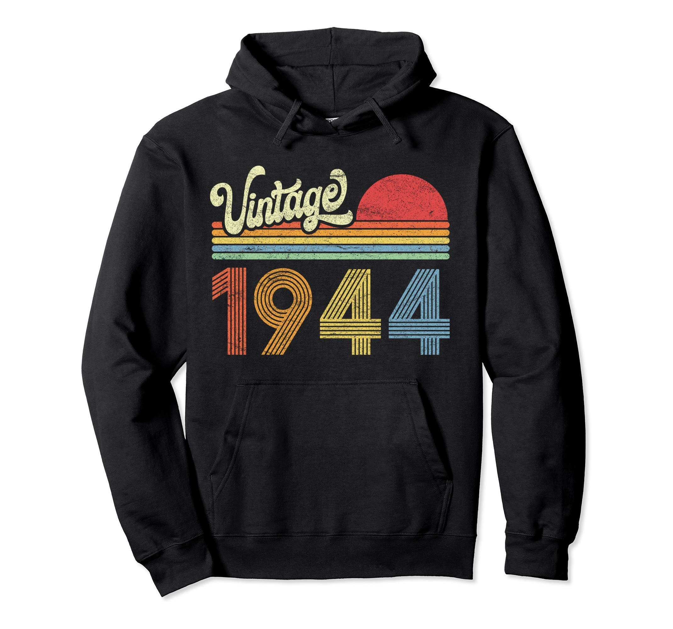 1944 Birthday Gift Born Made 1944 Sunset Hoodie - Novelty Apparel Unisex - T-Shirt, Sweatshirt, Hoodie