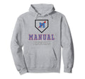 Manual High School Thunderbolts Baseball Hoodie - Trendy Graphic Men Women - T-Shirt, Sweatshirt, Hoodie
