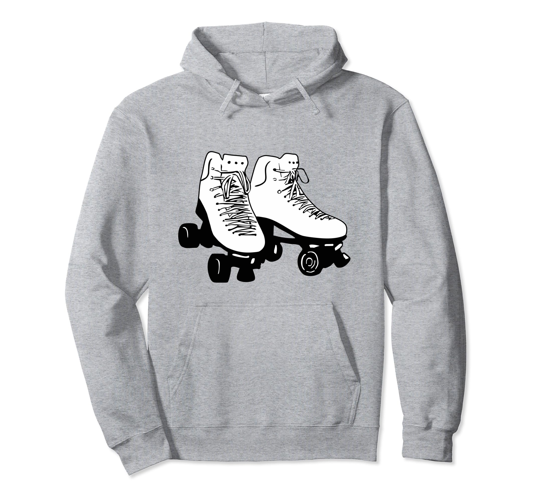 Roller Skating Roller Skates Hoodie - Trendy Graphic Unisex - T-Shirt, Sweatshirt, Hoodie