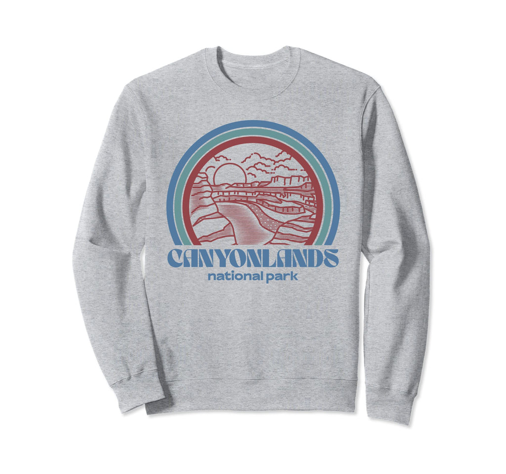 Canyonlands National Park Outdoor Sweatshirt - Aesthetic Graphic Men Women - T-Shirt, Sweatshirt, Hoodie