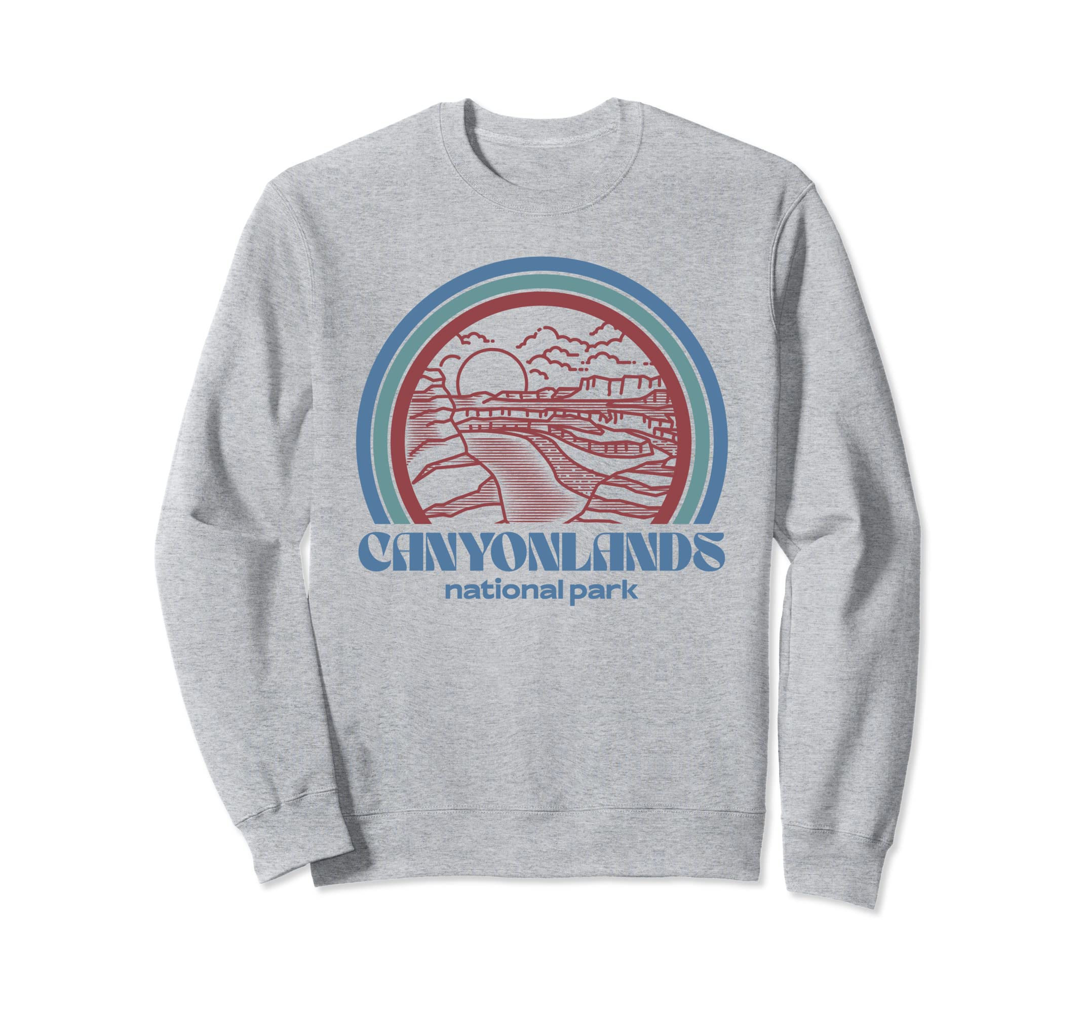 Canyonlands National Park Outdoor Sweatshirt - Aesthetic Graphic Men Women - T-Shirt, Sweatshirt, Hoodie