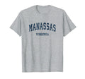 Manassas Virginia Va Varsity Sports T-Shirt - Trendy Graphic for Adults - T-Shirt, Sweatshirt, Hoodie