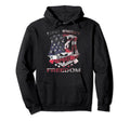 Gun Whisky Beer Freedom American Flag Hoodie - Custom Art Print Men Women - T-Shirt, Sweatshirt, Hoodie