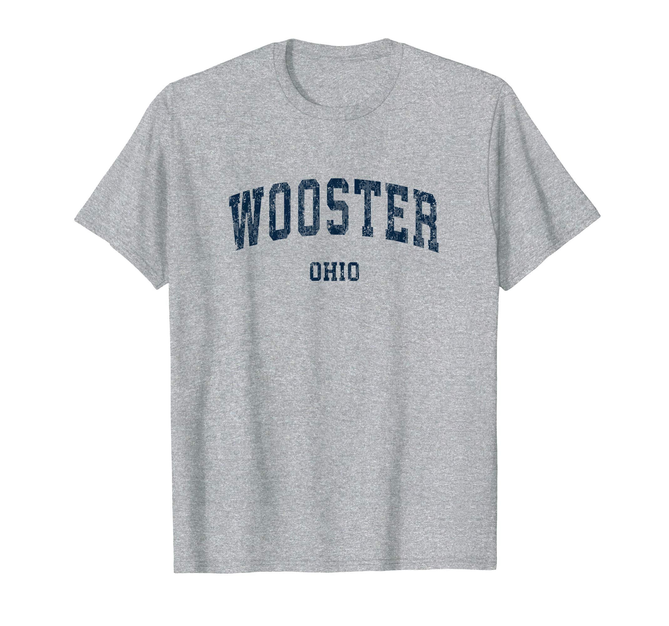 Wooster Ohio Oh Varsity Sports Navy T-Shirt - Aesthetic Graphic Men Women - T-Shirt, Sweatshirt, Hoodie