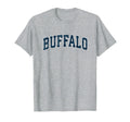 Buffalo New York Ny Varsity Sports Navy T-Shirt - Aesthetic Graphic Unisex - T-Shirt, Sweatshirt, Hoodie