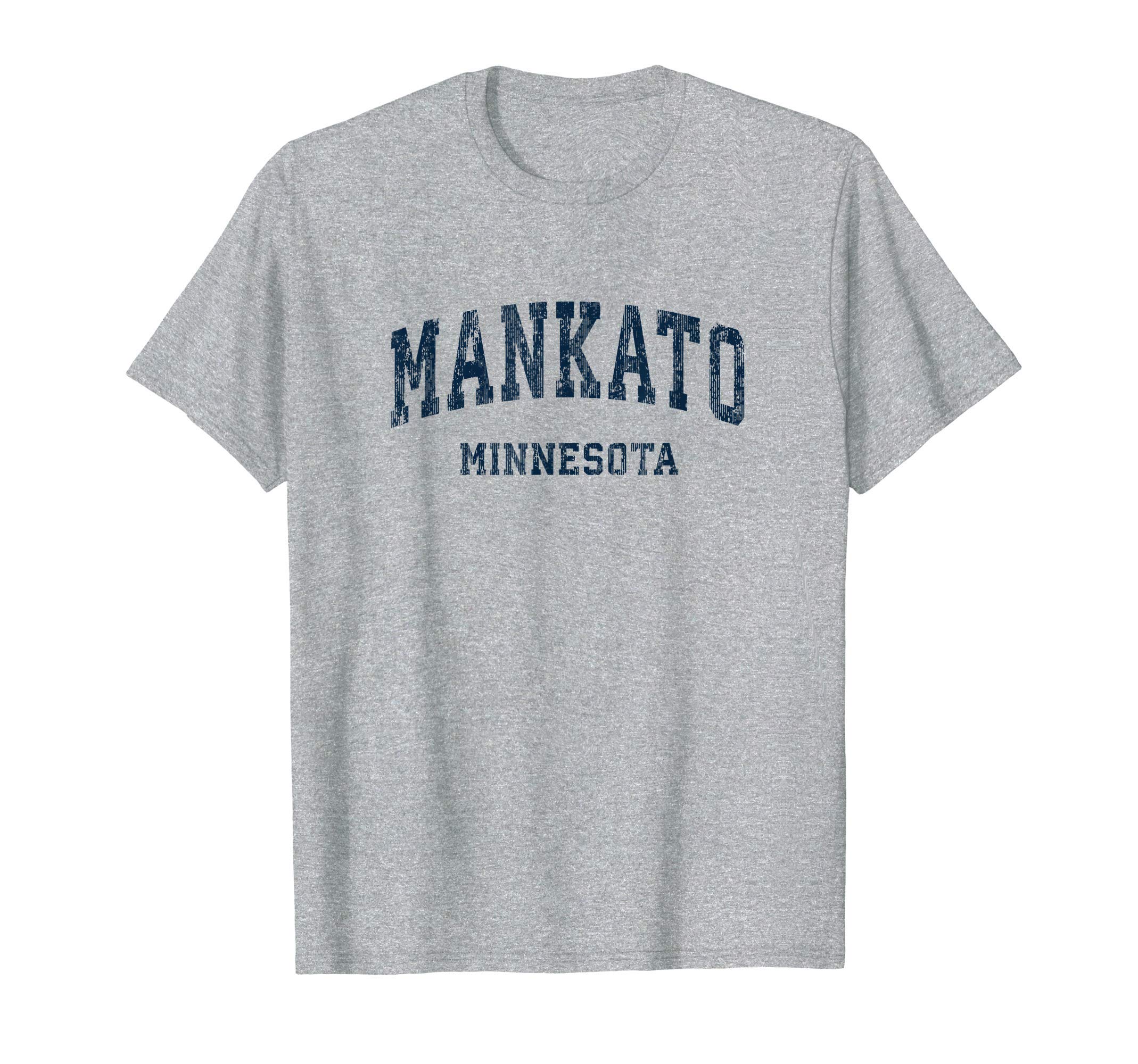 Mankato Minnesota Mn Varsity Sports T-Shirt - Novelty Apparel for Adults - T-Shirt, Sweatshirt, Hoodie