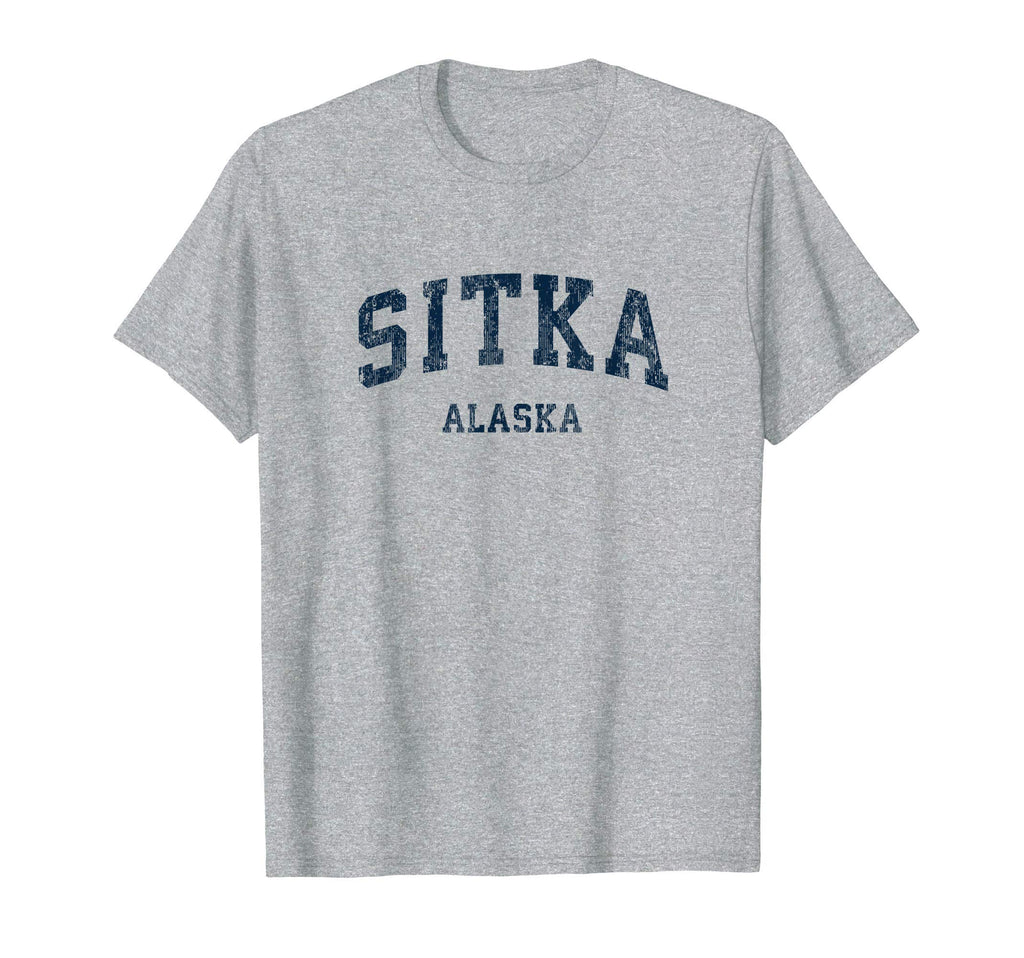 Sitka Alaska Ak Varsity Sports T-Shirt - Casual Everyday Wear Men Women - T-Shirt, Sweatshirt, Hoodie