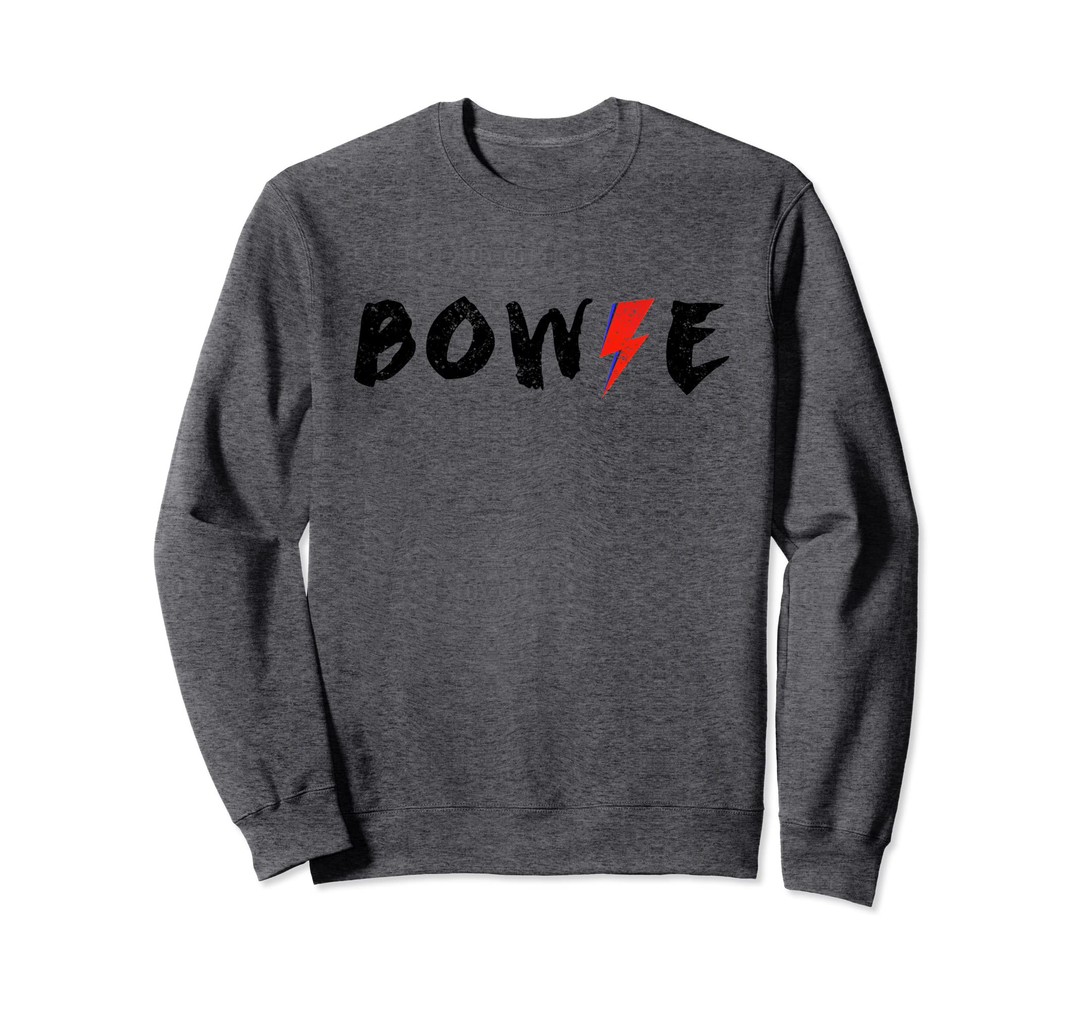 Bowie Distressed Sweatshirt - Streetwear Style for Adults - T-Shirt, Sweatshirt, Hoodie