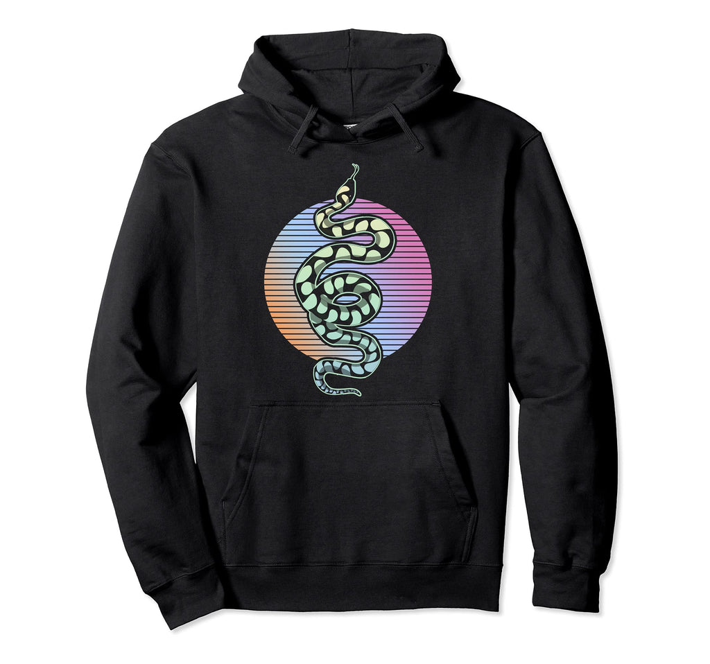 Vaporwave Aesthetic Animal Reptile Hoodie - Casual Everyday Wear Unisex - T-Shirt, Sweatshirt, Hoodie