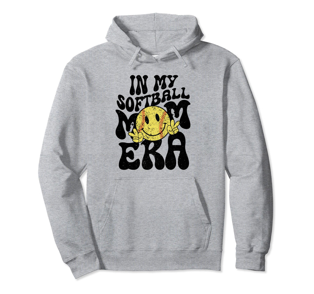 My Softball Mom Era Mothers Day Baseball Hoodie - Novelty Apparel Unisex - T-Shirt, Sweatshirt, Hoodie