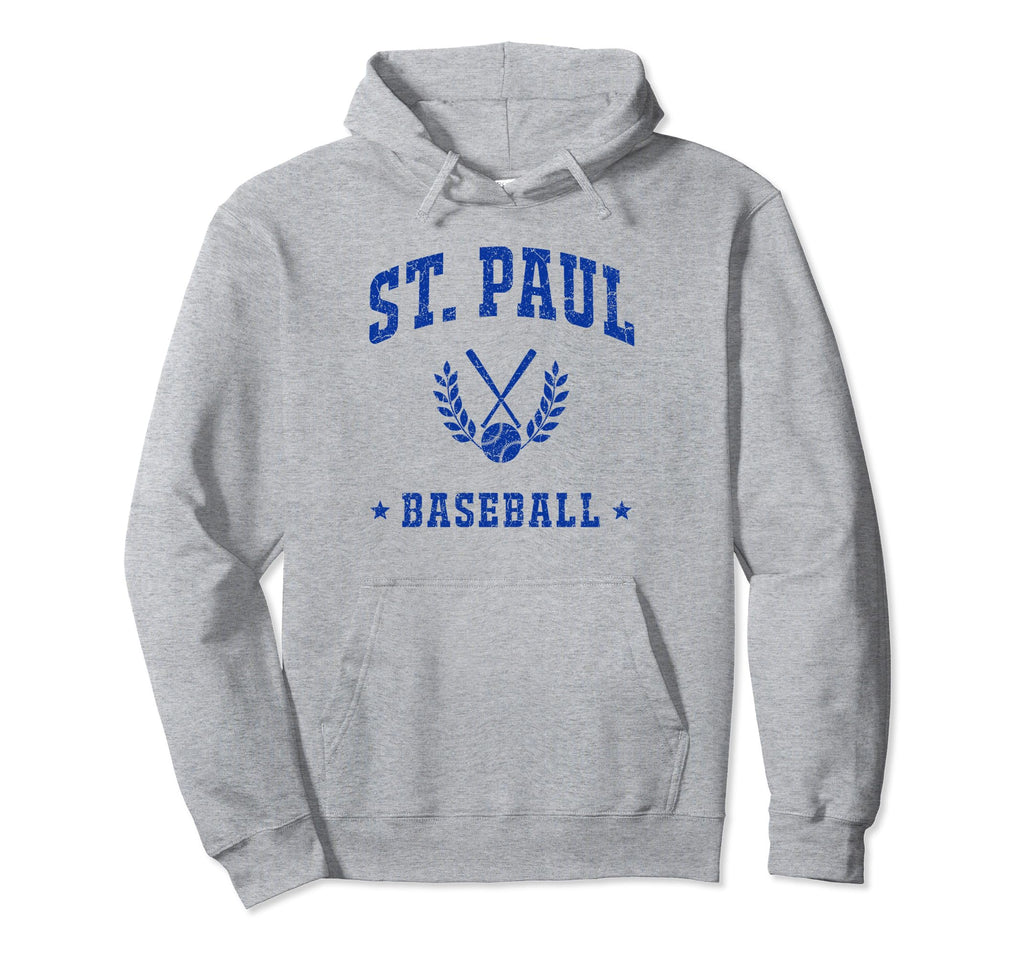 St Paul Baseball Gameday Baseball Lover Hoodie - Trendy Graphic Unisex - T-Shirt, Sweatshirt, Hoodie