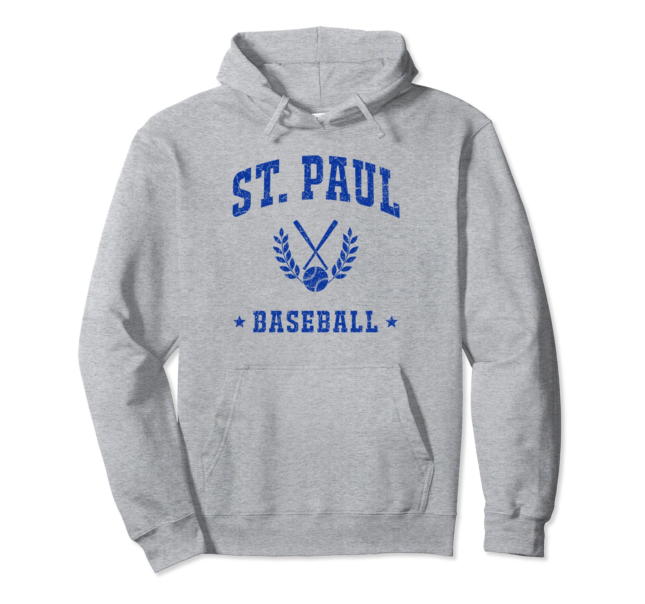 St Paul Baseball Gameday Baseball Lover Hoodie - Trendy Graphic Unisex - T-Shirt, Sweatshirt, Hoodie